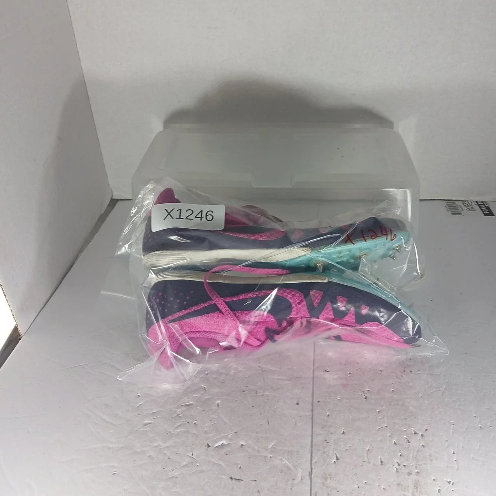Nike Zoom Rival M 8 Size 8 Pink Purple Track Field Racing Spikes 806559-505